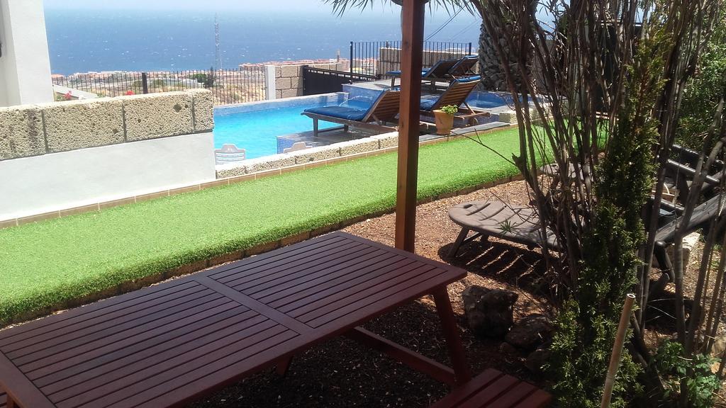 Luxury Villa Ocean Views Heated Pool Private Candelaria Eksteriør billede